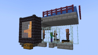 Basic Single Iron Farm with proper Bounds